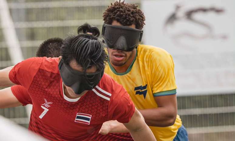 Jogo do Brasil no Grand Prix de futebol de cegos é adiado