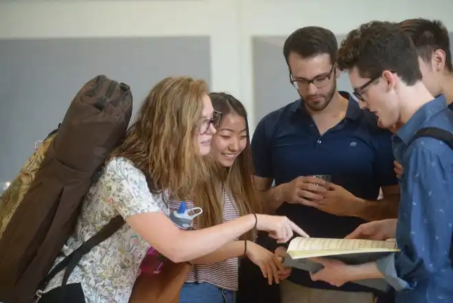 Fellows at the 2017 Sarasota Music Festival compare notes about music they'll be playing during the three weeks of concerts and masterclasses.