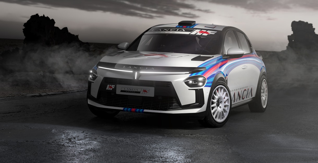 Lancia reveals new rally car