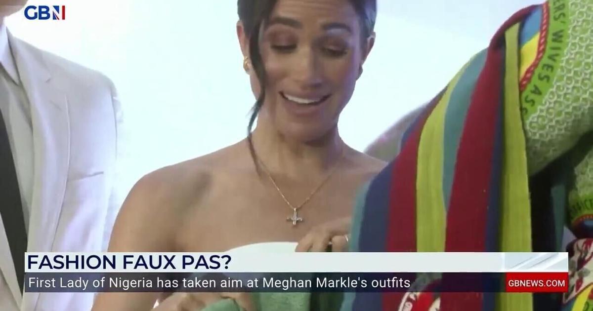 Angela Levin rages at Meghan Markle’s ‘appalling’ fashion choices in Nigeria