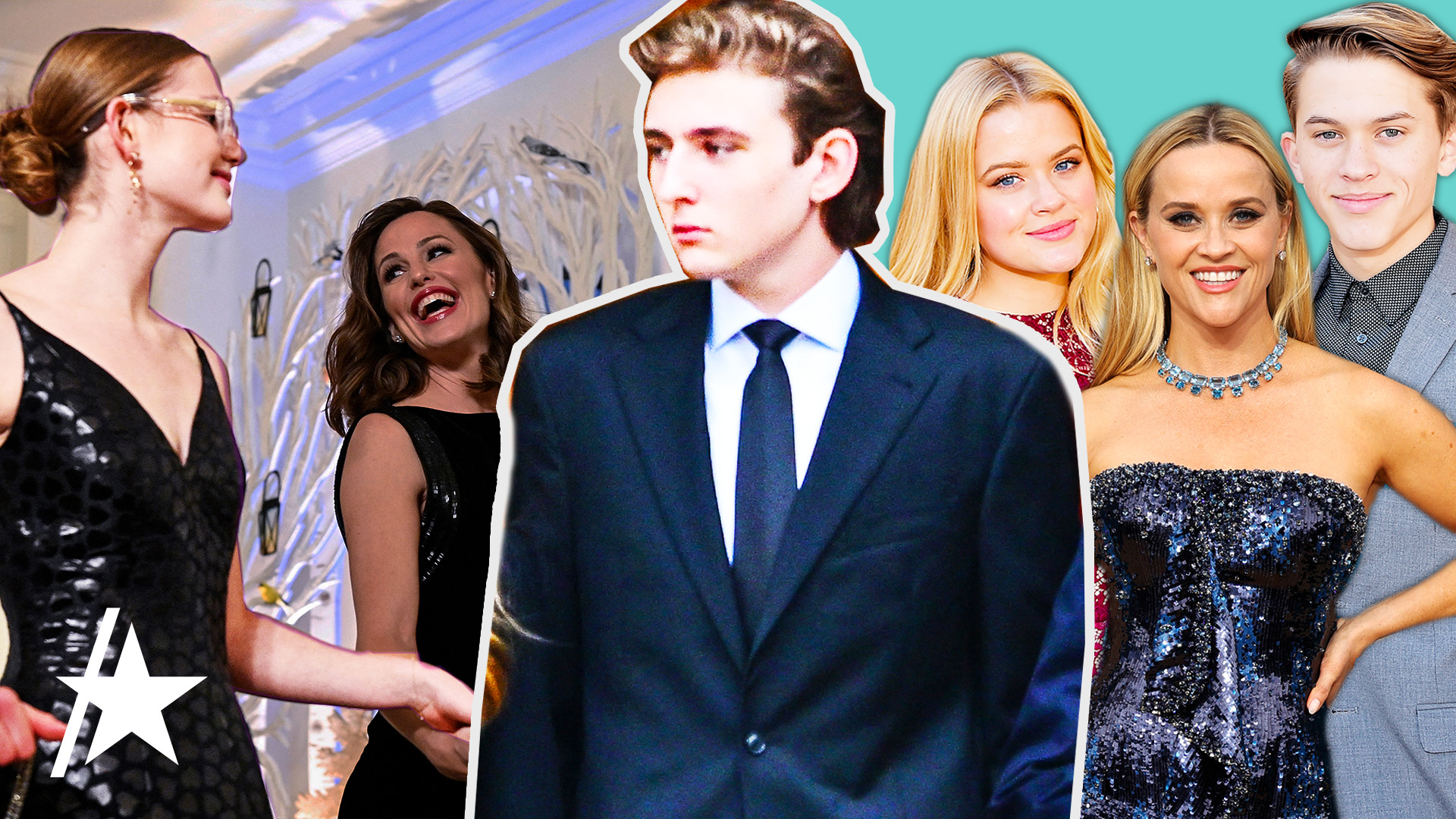 Barron Trump, Ava Phillippe & More Tall Celebrity Kids Who Tower Over Their Parents