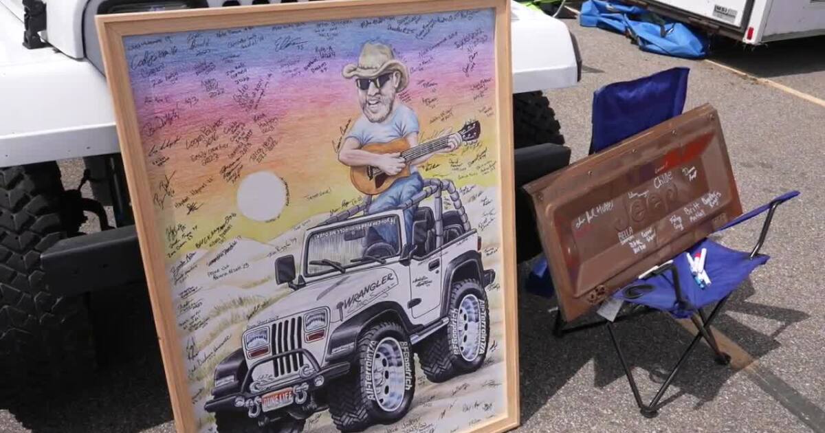 Cruise-In Car show held at Wilson Talent Center to celebrate long-term Automotive Technology Instructor