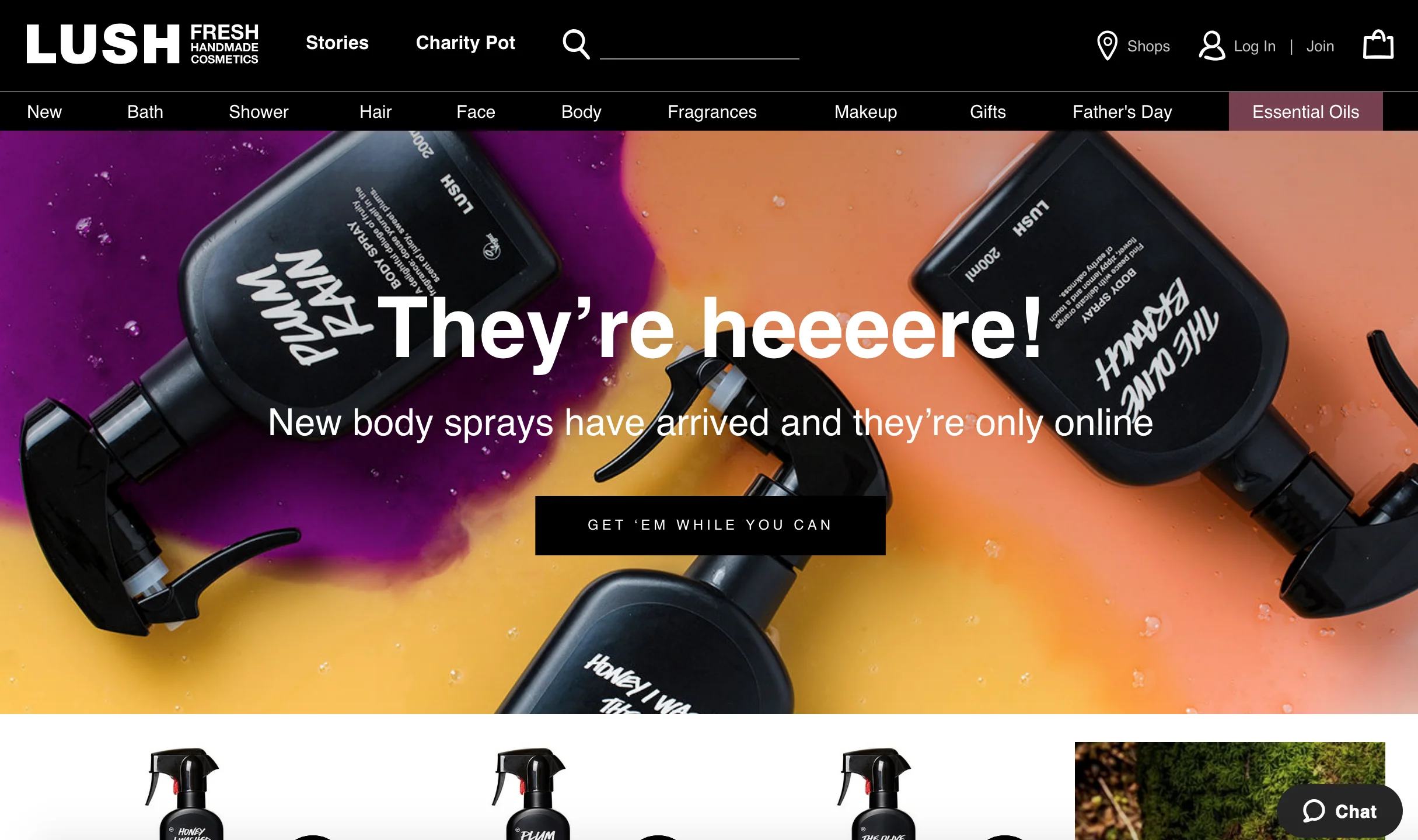 Lush Beauty Website best makeup websites