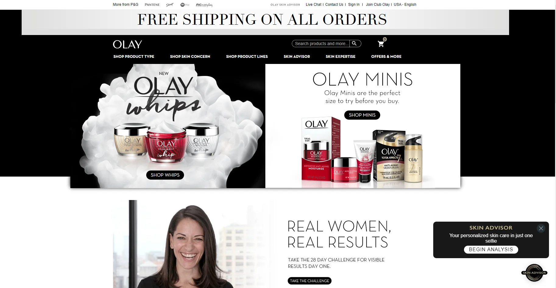 Olay Beauty Website Olay Beauty Website