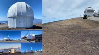 1st telescope removed from controversial astronomy hub on Hawaiian volcano