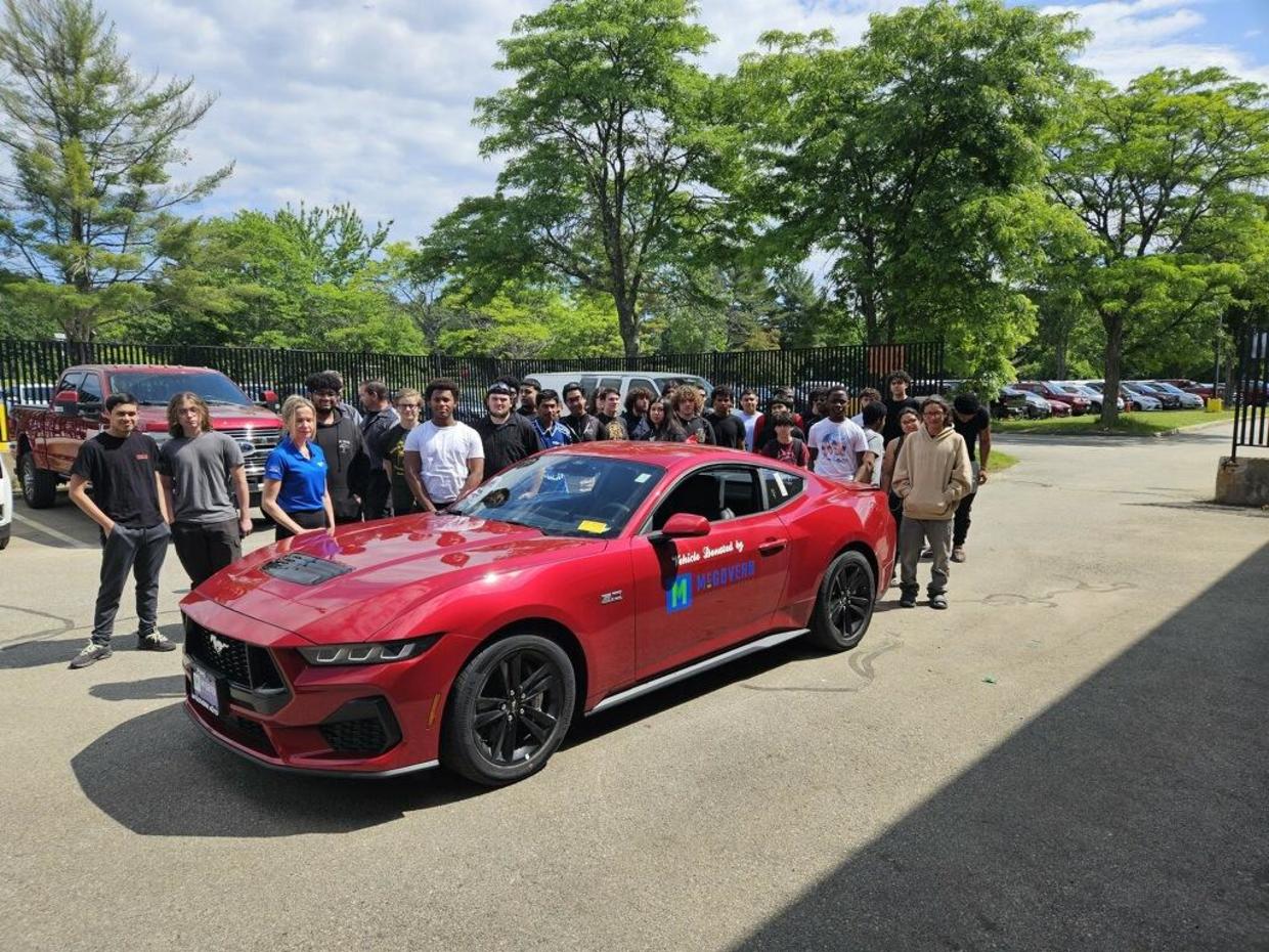 New SUV Donated To New Hampshire High School To Help Students Keep Up With Latest Automotive Technology