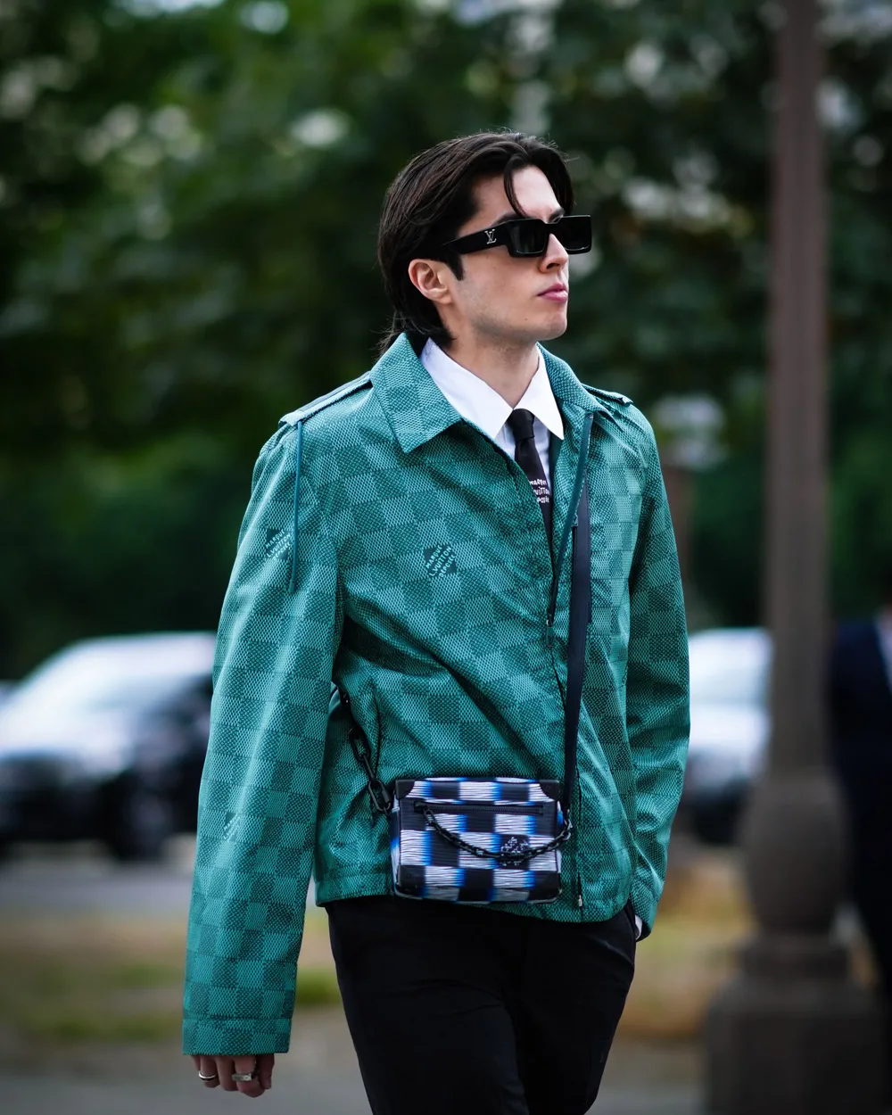 LA Aguinaldo at the Louis Vuitton Spring/Summer 2025 fashion show in Paris, France