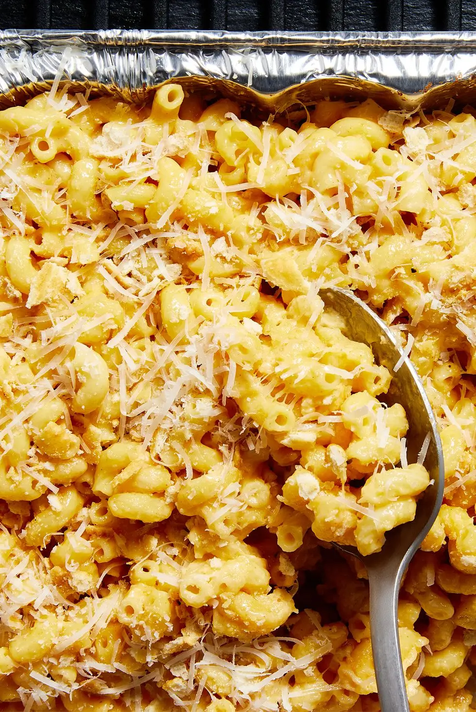 campfire mac and cheese