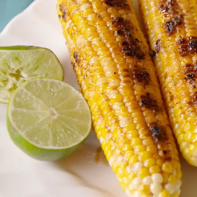 sweet  spicy grilled corn