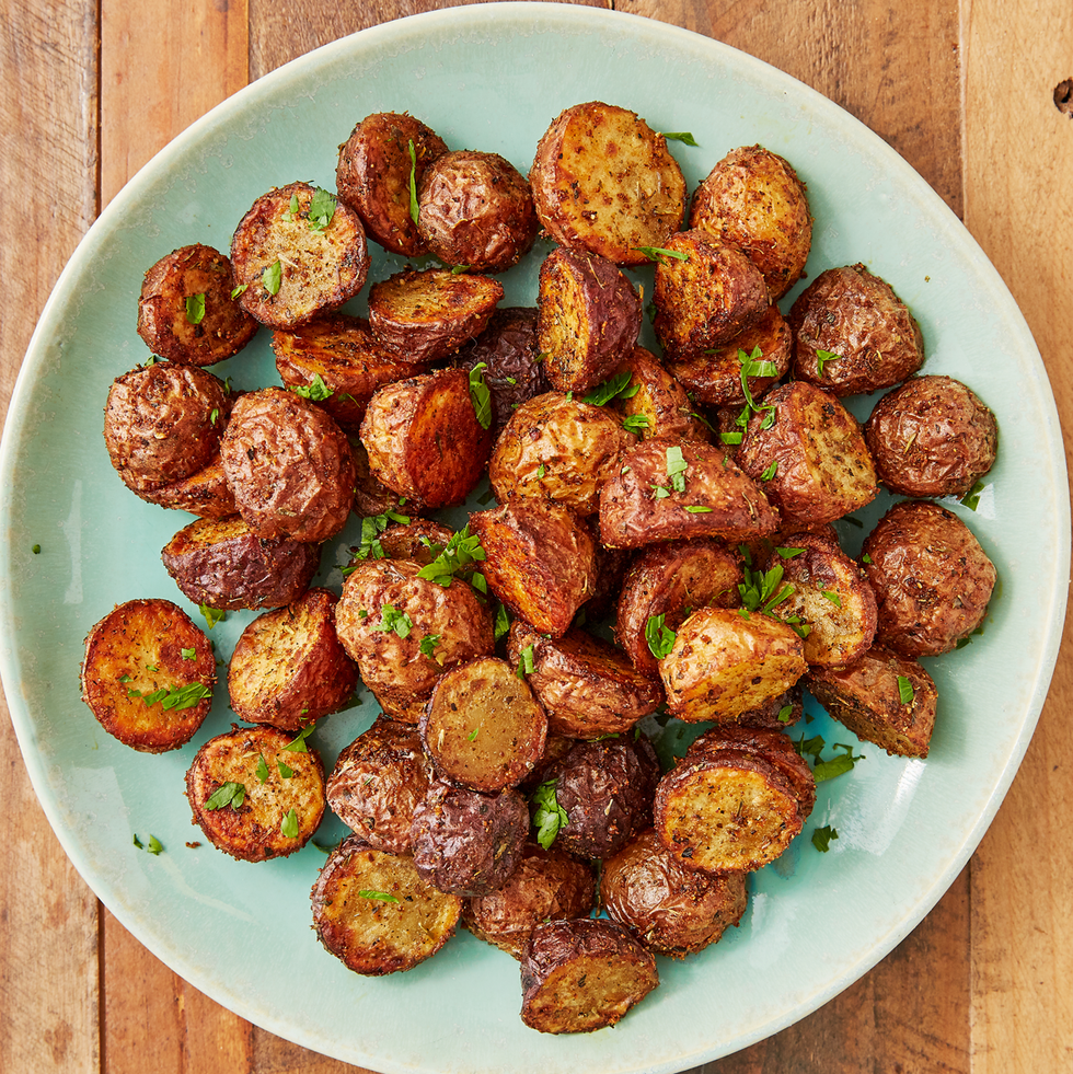 The Secret To Quick & Super Crispy Roasted Potatoes? It’s All In Your Air Fryer