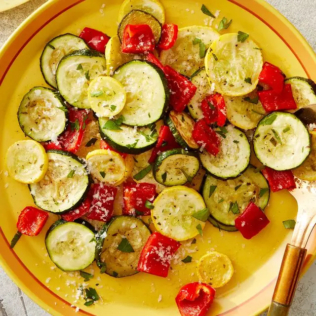 air fryer primavera roasted vegetables