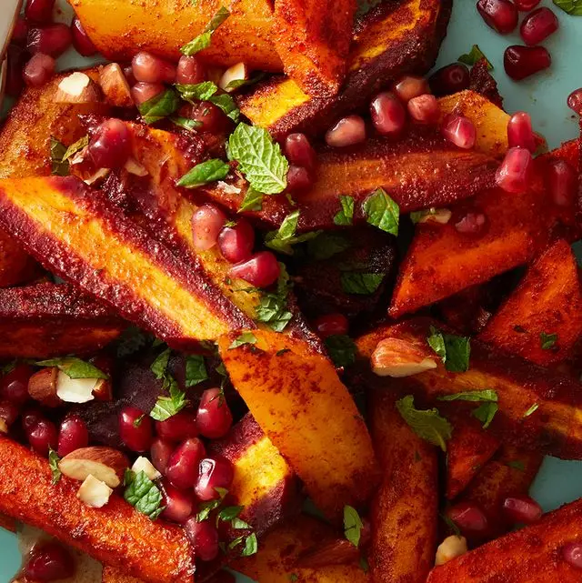 air fryer moroccan spiced carrots