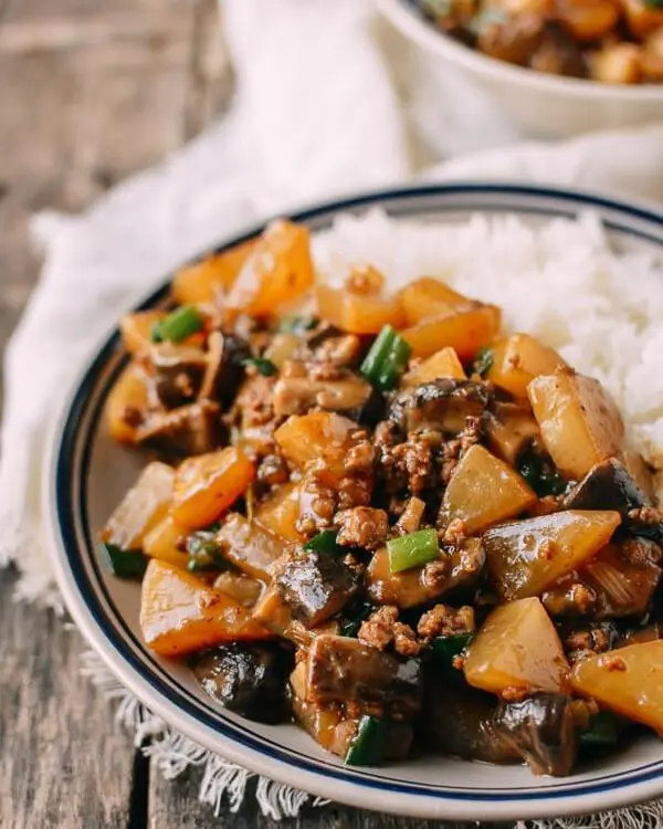 braised turnip bowl recipe