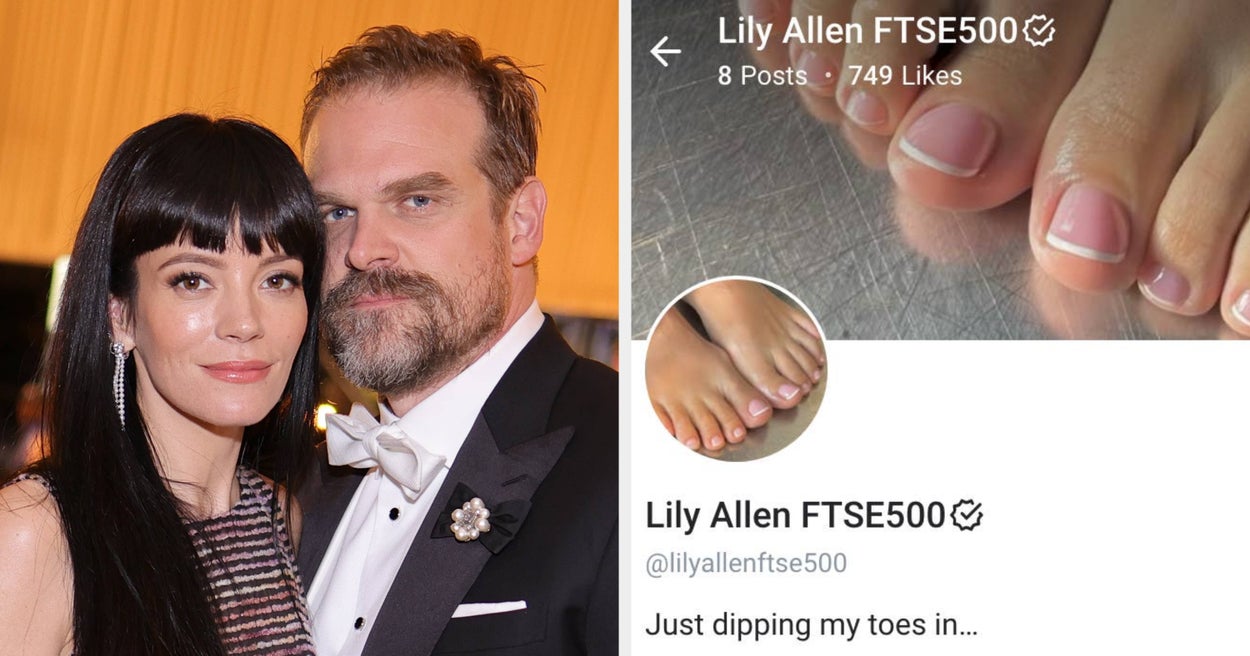 Lily Allen’s Husband, David Harbour, Thinks Her OnlyFans Venture Is “Great,” And Lily Finds It “Empowering” To Sell Foot Content To Her “Toe Daddies”