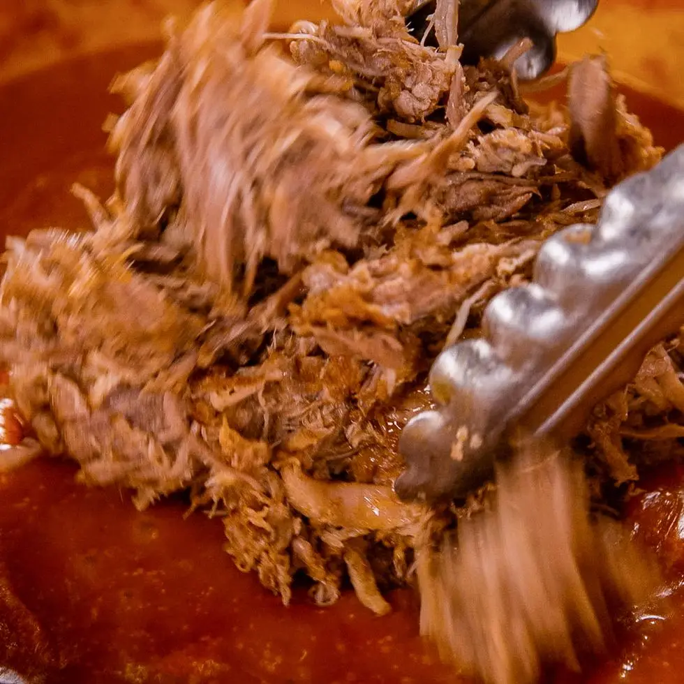 pulled pork in bbq sauce