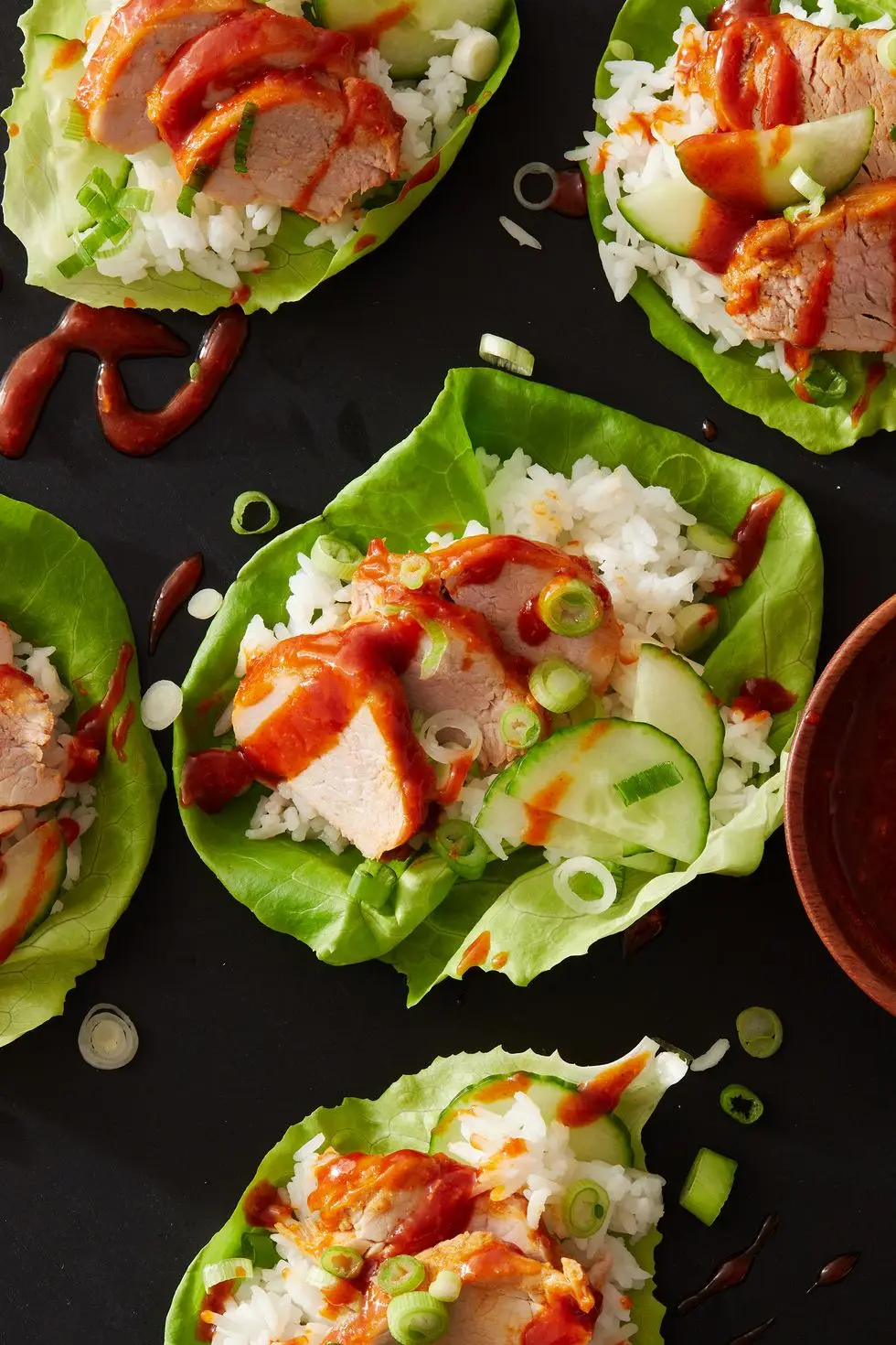 air fryer korean pork tenderloin lettuce wraps