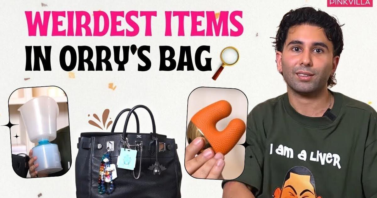 WEIRDEST Things In Orry’s Mystery Bag |  ‪@orryawa‬ | Pinkvilla