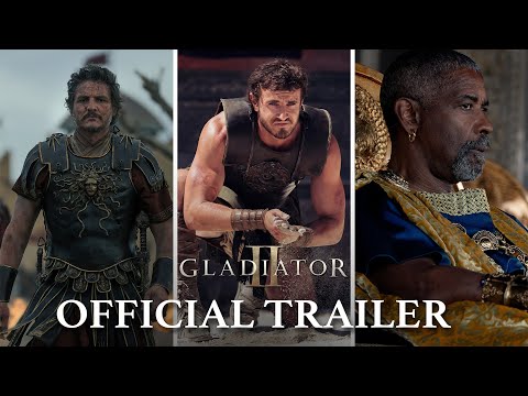 Paul Mescal battles Pedro Pascal and a rhino in first ‘Gladiator II’ trailer