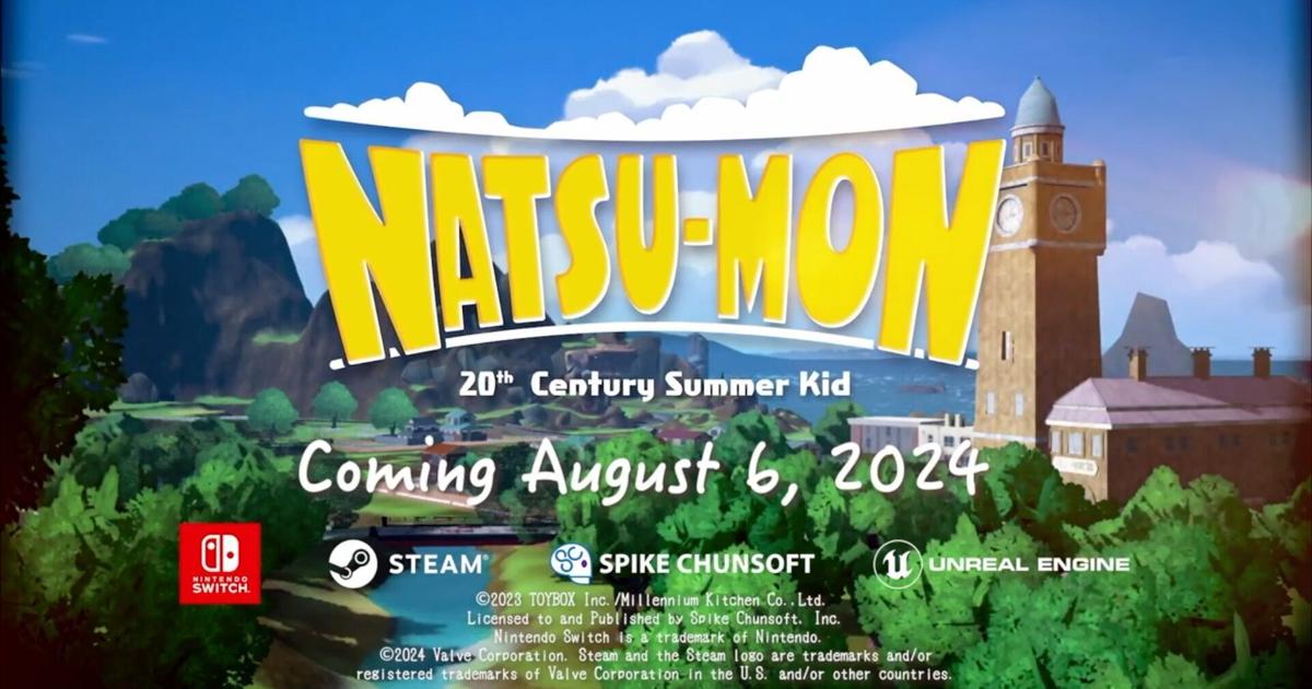 Natsu-Mon 20th Century Summer Kid Official Announcement Trailer