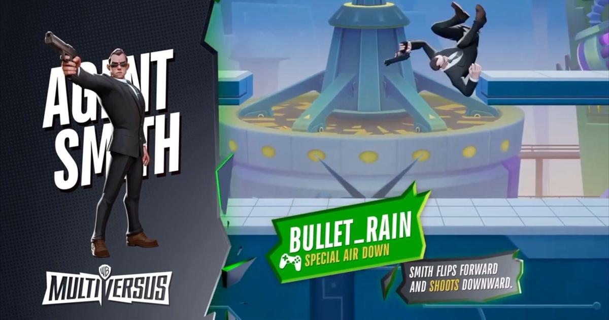 MultiVersus Official Agent Smith Fighter Move Sets Trailer