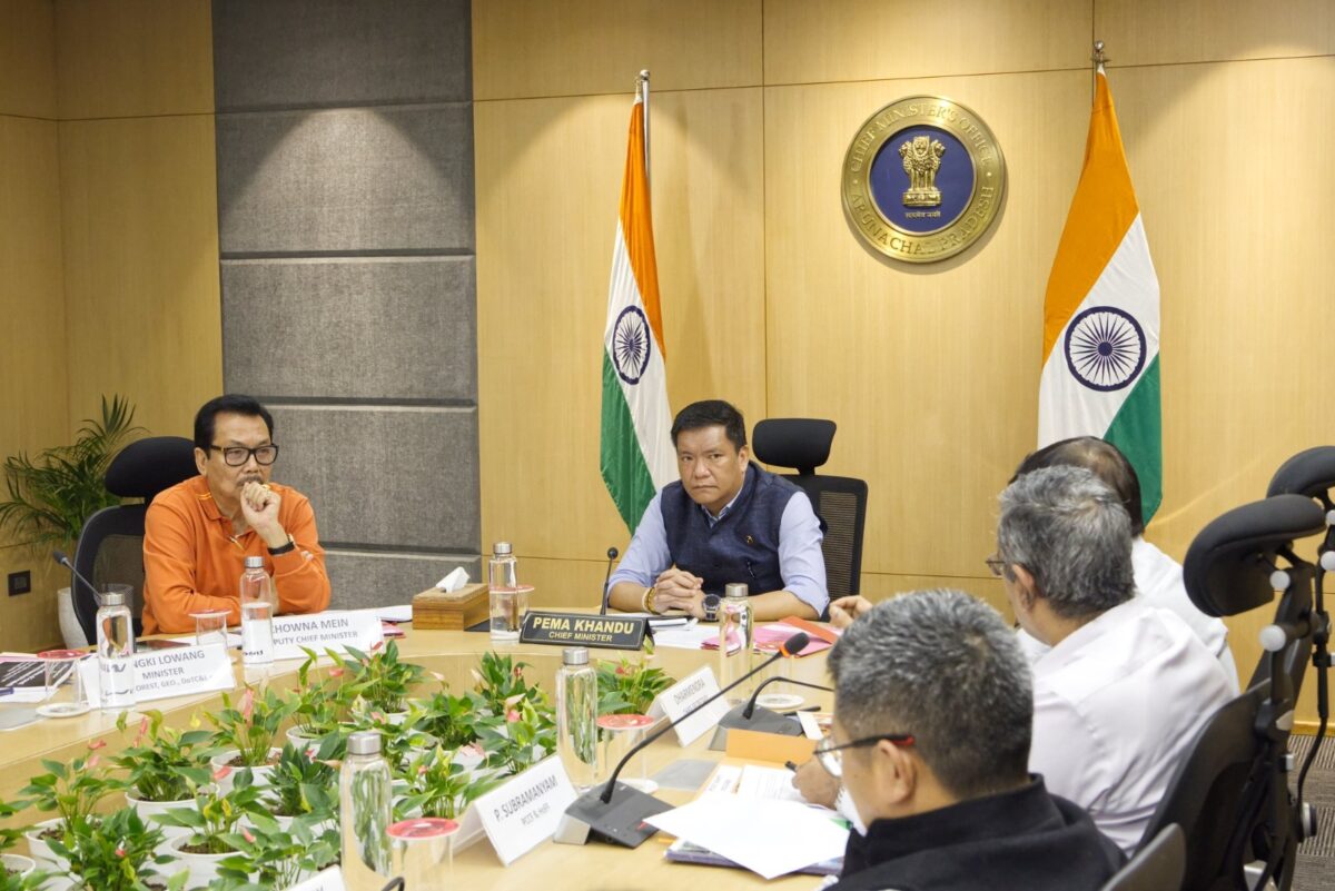 Arunachal CM Pema Khandu Holds Meeting With Forest Department, Prioritizes Environmental Conservation