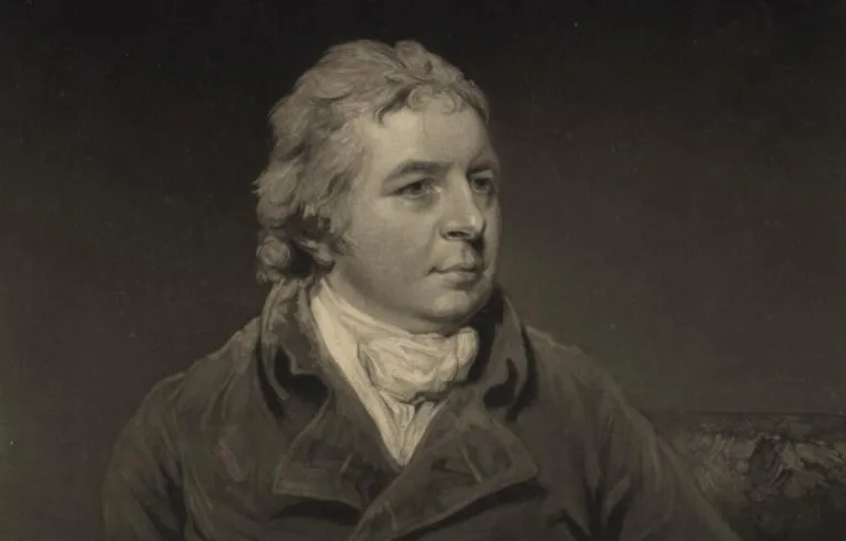 Portrait of George Hibbert painted by John Hoppner.