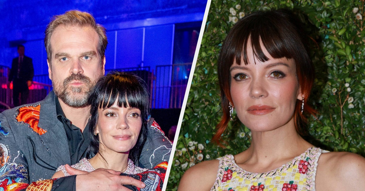 Lily Allen Revealed That She Regularly Goes Days At A Time Without Speaking To Her “Stranger Things” Husband David Harbour