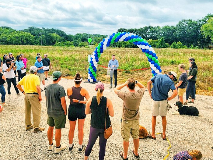 New Urban Conservation Park Opens On Former Textile Mill Site