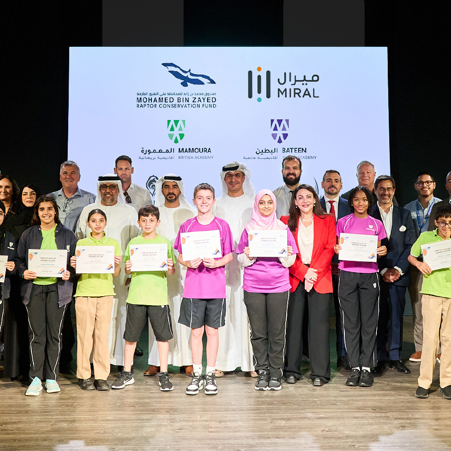 Miral celebrates progress of Winged Horizons raptor conservation initiative with 10 nesting boxes across Abu Dhabi