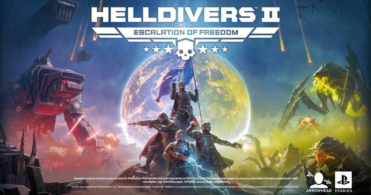 Helldivers 2 Official Escalation of Freedom Announcement Trailer