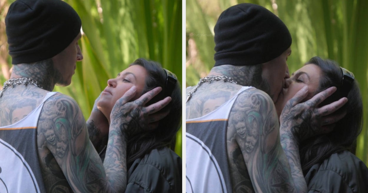 Reign Disick Literally Dragged Kourtney Kardashian Away From Travis Barker After Begging Them To Stop Making Out In Front Of Him