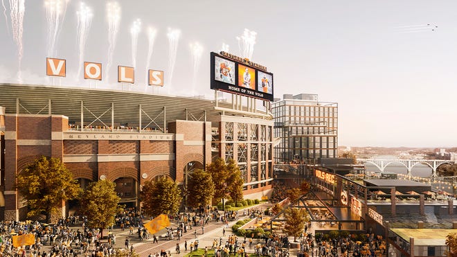 Neyland Entertainment District will shift this popular parking and tailgating spot