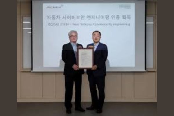 DNV issues cybersecurity certificate to Korean automotive technology company MCNEX