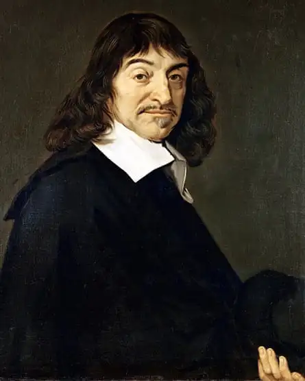 Portrait painting of René Descartes 