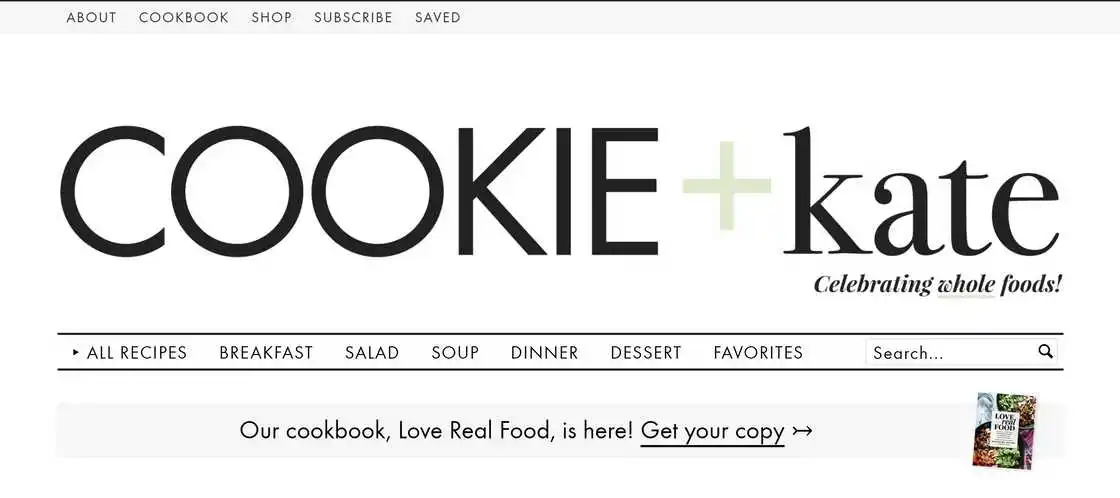 Cookie and Kate homepage Cookie and Kate homepage