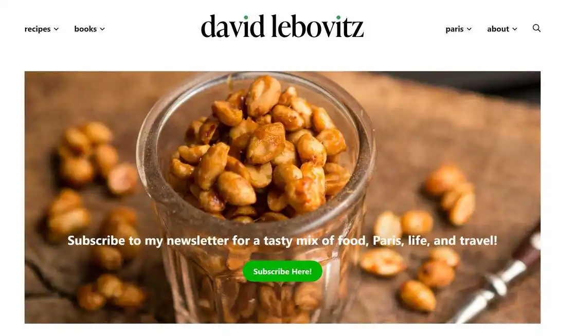 David Lebovitz homepage David Lebovitz homepage