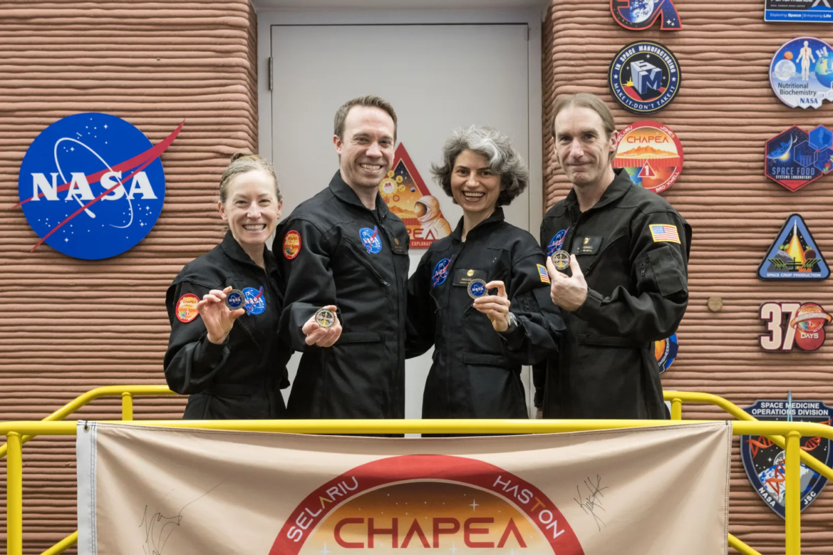 NASA crew completes Mars mission on Earth