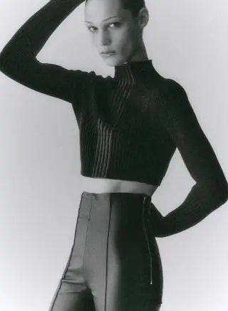 Model in Hermès Womenswear by Nadège Vanhée A/W 2024