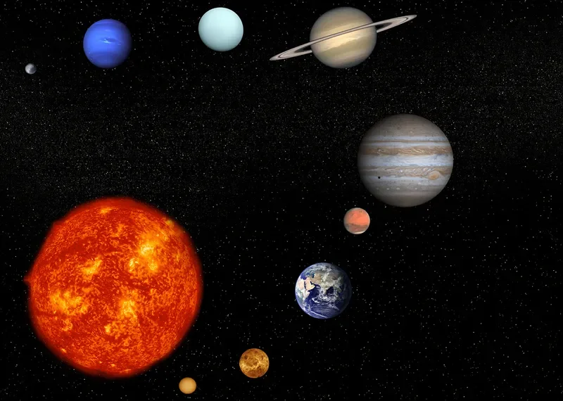 The colours of the Solar System planets and what causes them. Credit: Eucyln / Getty Images