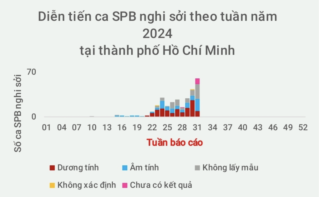 TPHCM ghi nhận 3 trẻ tử vong liên quan đến bệnh sởi