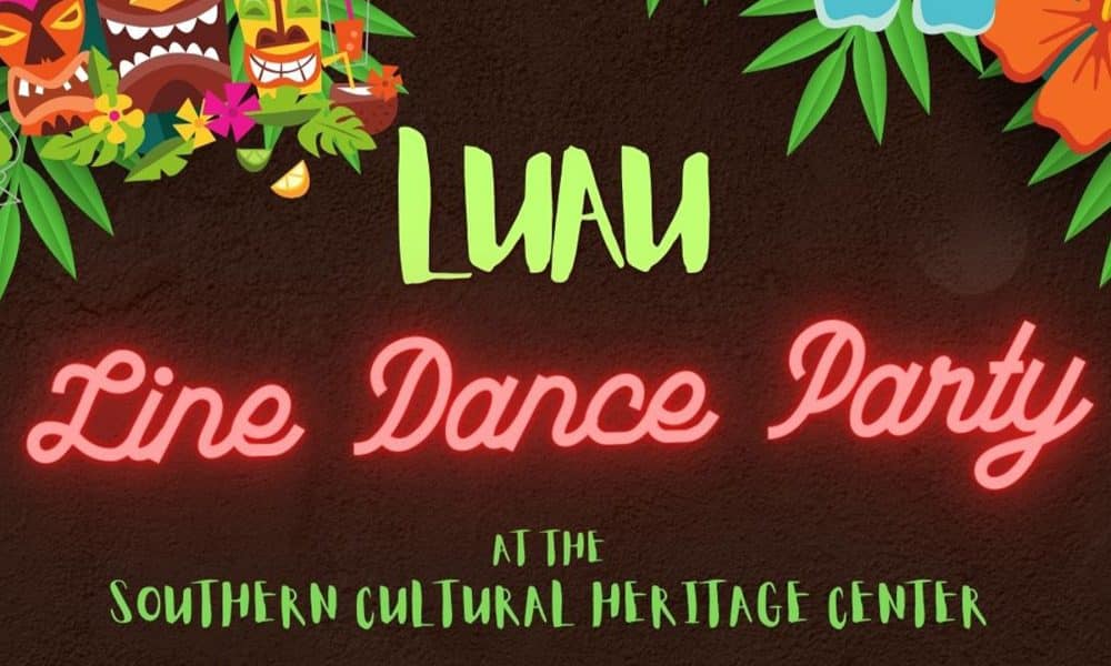 Luau Themed Line Dance Party at the SCHC August 17