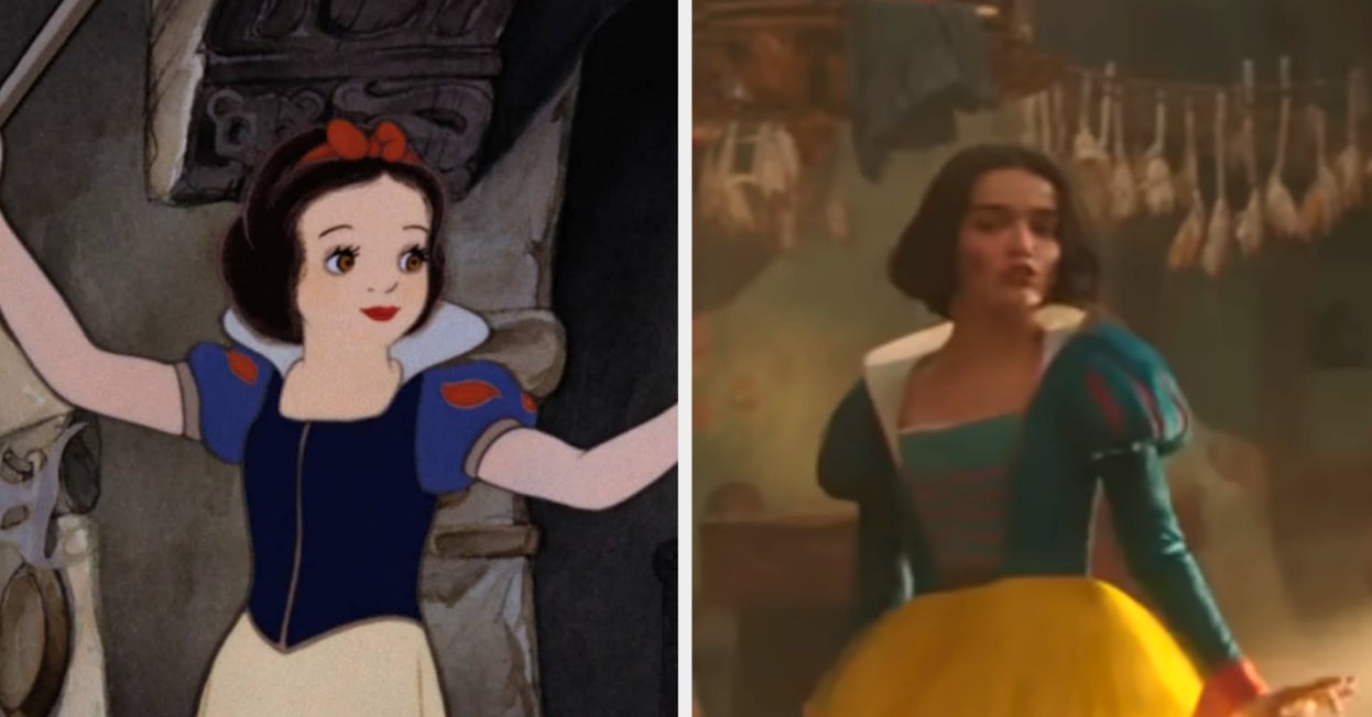 People Are Genuinely Mad That Snow White Makes The Dwarfs Help Her Clean Their Home In The Live-Action Disney Remake, And I’m Tired