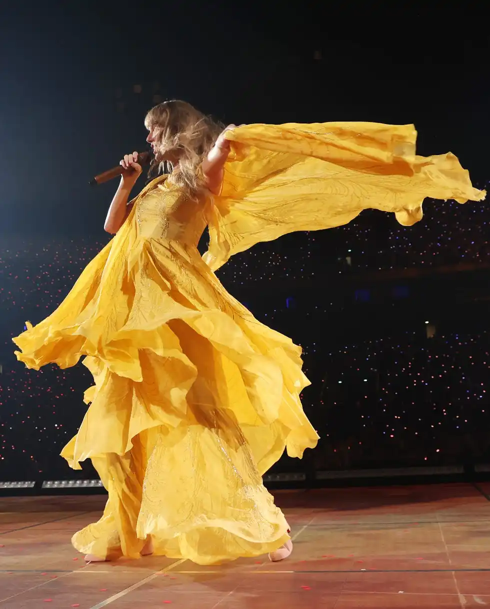 paris, france may 09 editorial use only no book covers taylor swift performs onstage during taylor swift  the eras tour at la defense on may 09, 2024 in paris, france photo by kevin mazurtas24getty images for tas rights management 