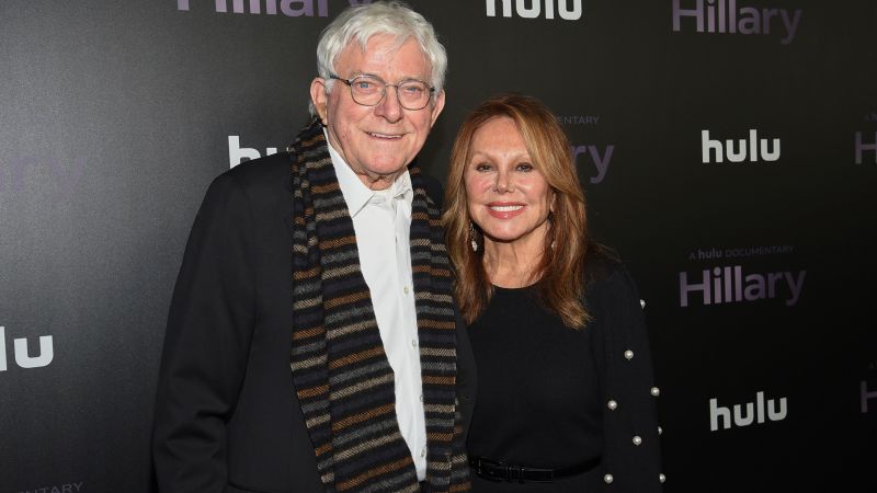 Marlo Thomas pays tribute to husband Phil Donahue