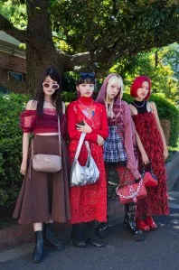 TOKYO, JAPAN - AUGUST 29: Guests during Rakuten Fashion Week TOKYO 2024 S/S on August 29, 2023 in Tokyo, Japan. (Photo by Tiffany Boubkeur/Getty Images)