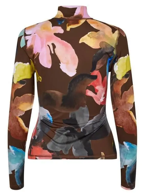 Floral sheer rollneck, Stine Goya, €155