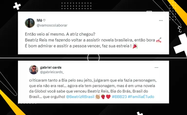 Empolgada, Beatriz Reis compartilha cliques caracterizada de sua personagem: “Minha estreia”