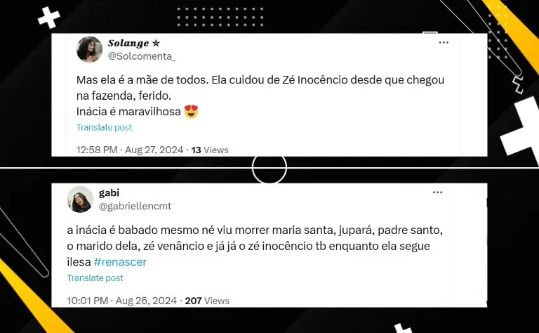 Renascer: Revoltada, Inácia nega pedido de José Inocêncio: “Desgosto em minha vida”