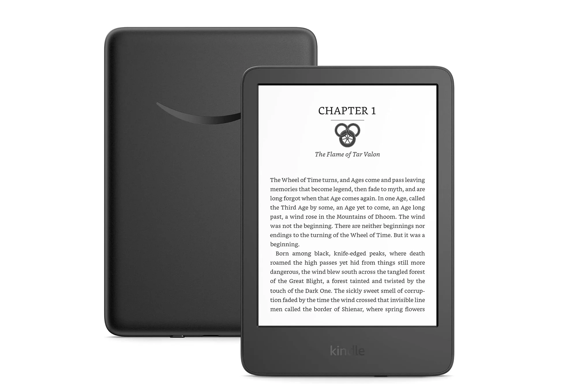 A Kindle e-reader