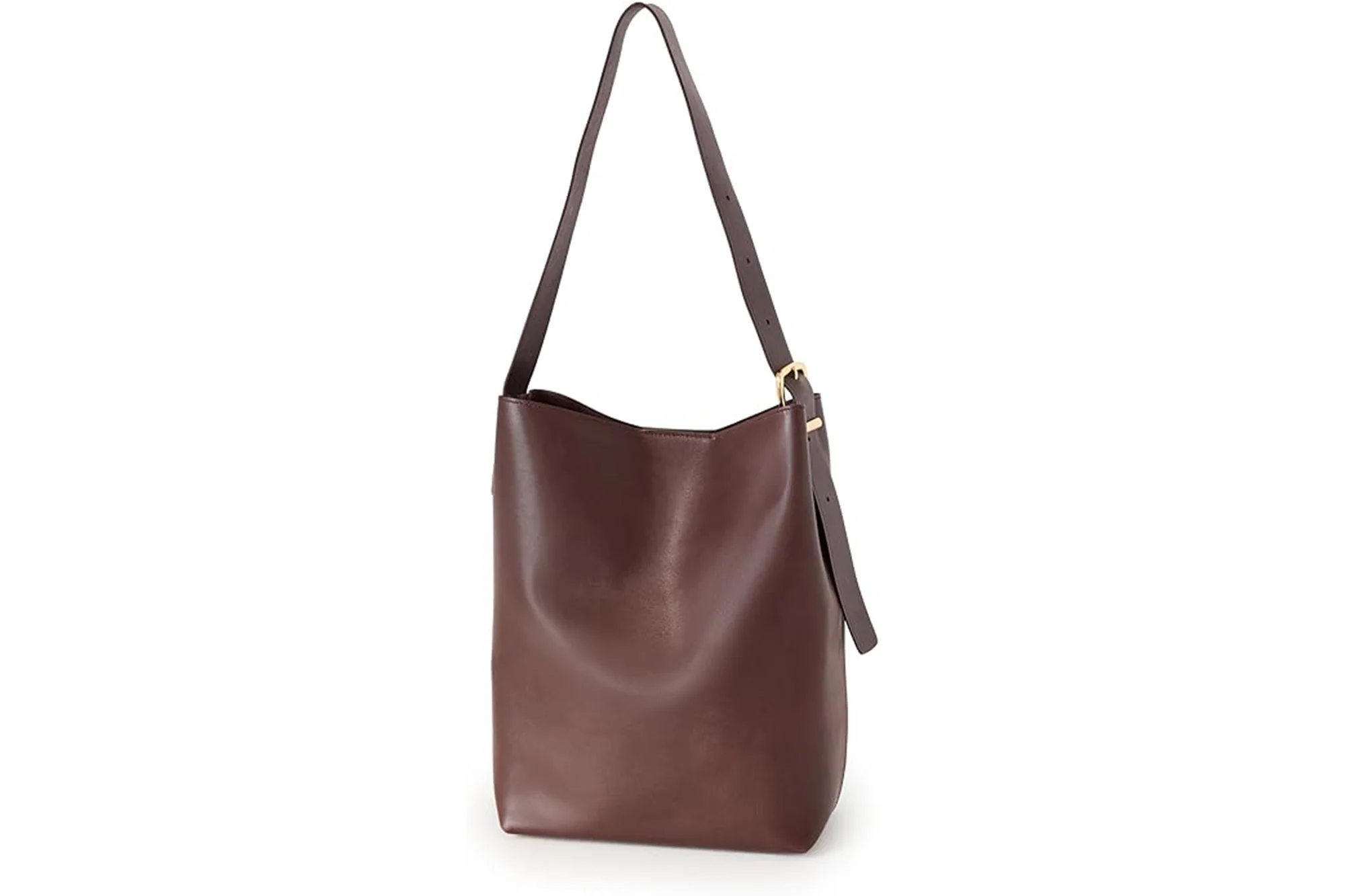 A leather tote